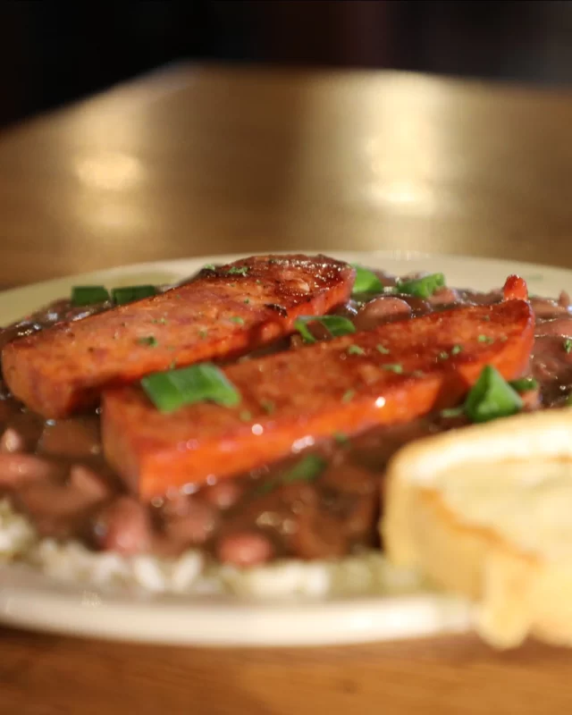 Red beans, rice, and absolutely zero regrets. 👌